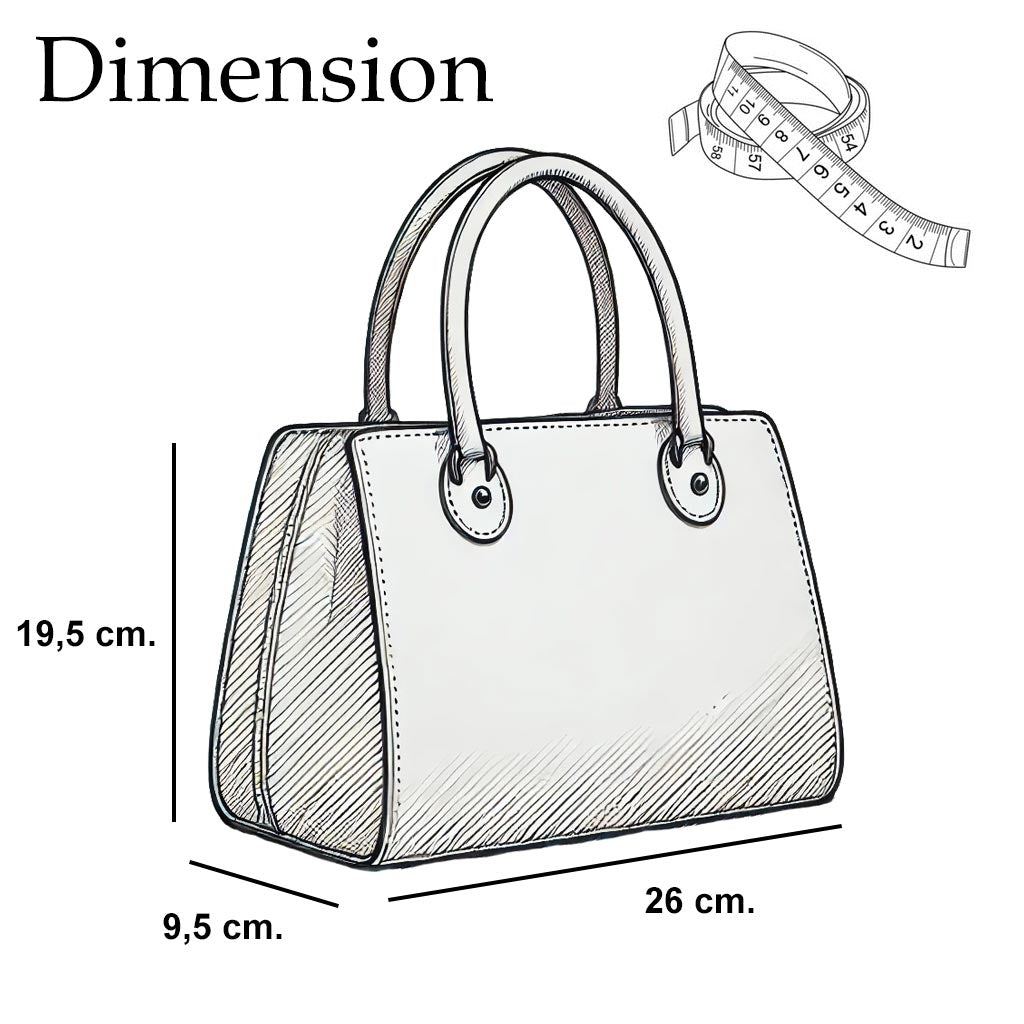 Ravello Classico - Sac Bandoulière Multi-compartiments